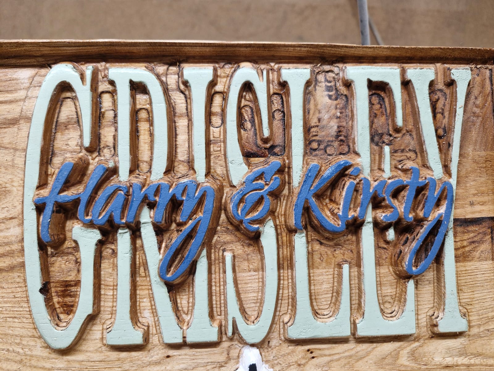 CNC Carved Sign